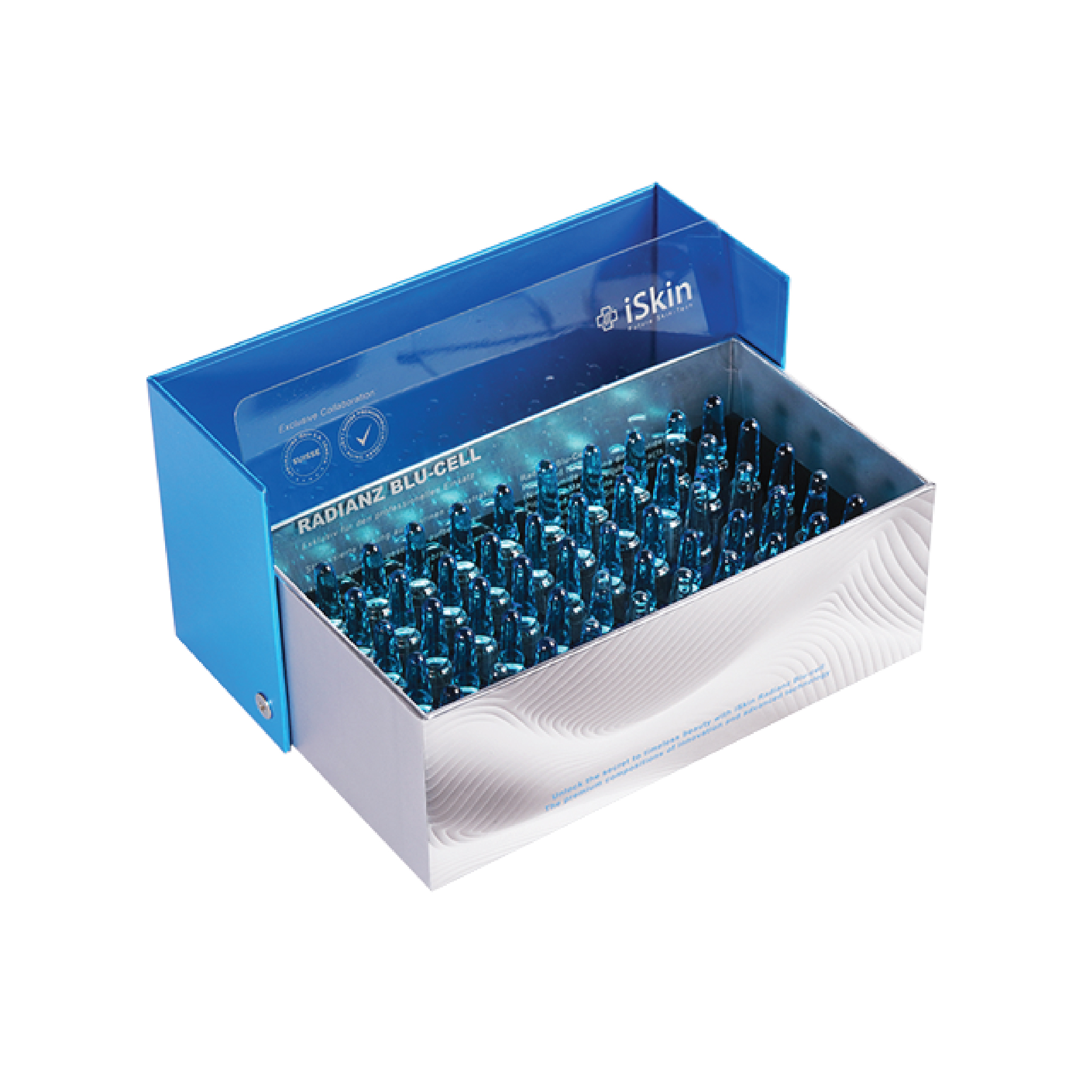 iSkin Radianz BLU Cell With NAD+ Hydrate and Brightening Injection [50 Ampoules]