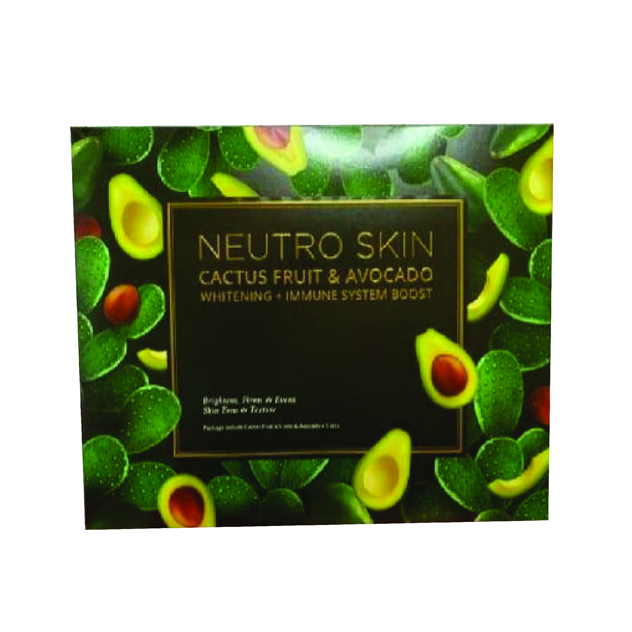 Neutro Skin Cactus Fruit and Avocado Skin Whitening Plus Immune System Booster [05 Sessions]