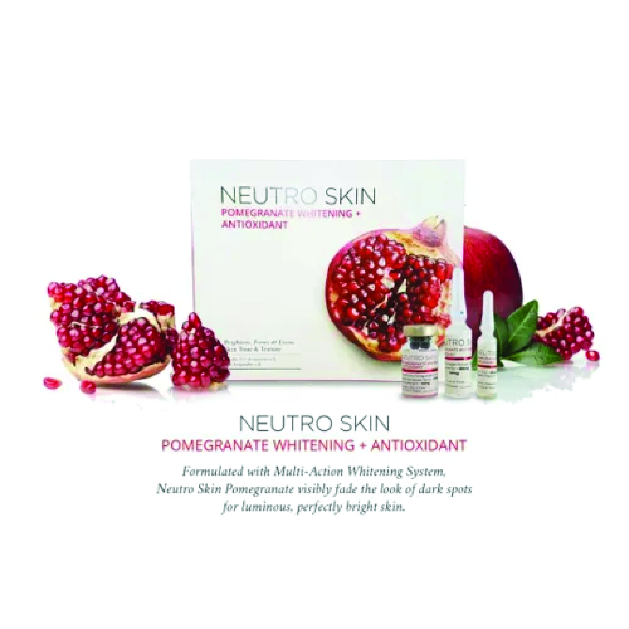 Neutro Skin Pomegranate Whitening With Cellular Antioxidant [06 Sessions]