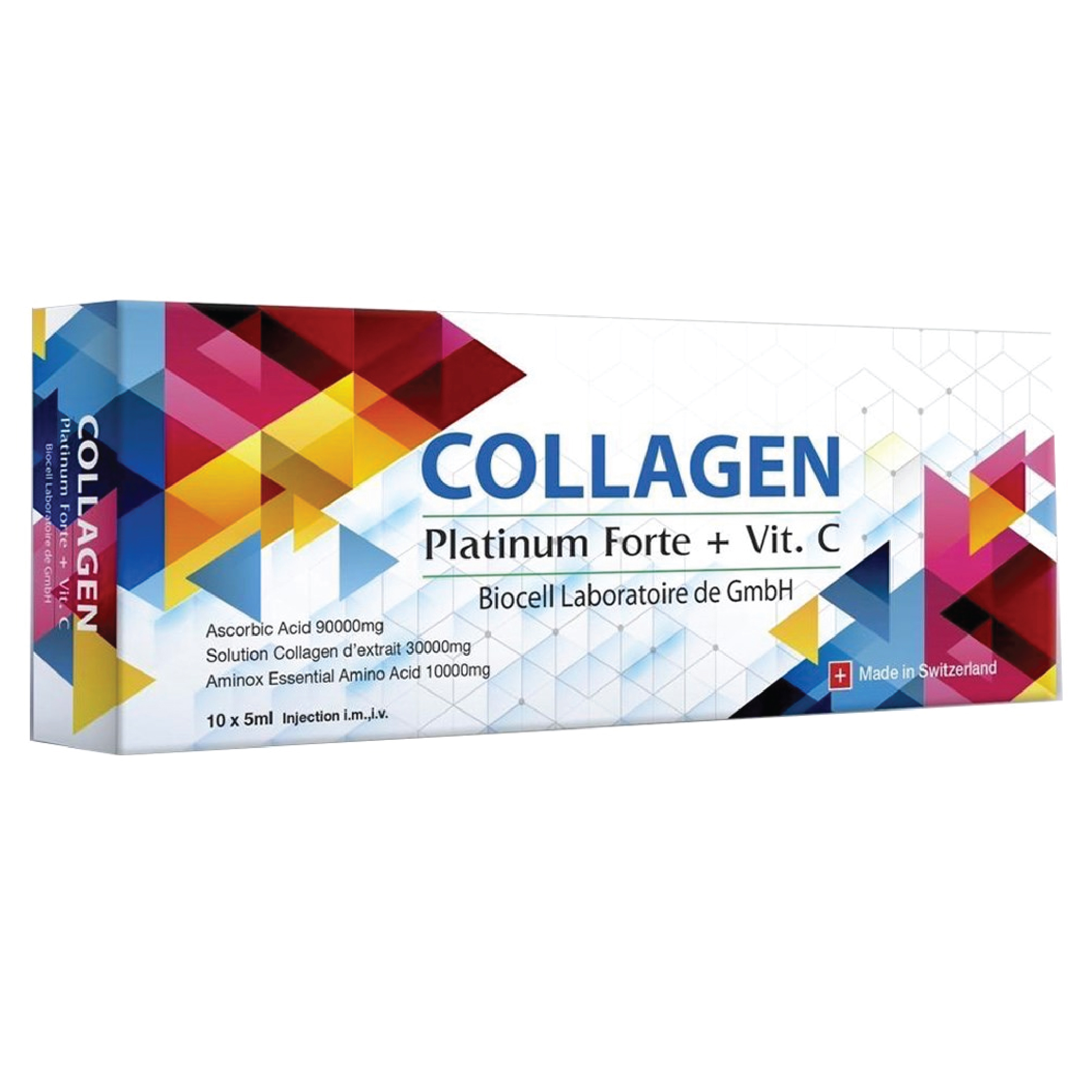 BioCell Collagen Platinum Forte + Vitamin C Injection [10 Sessions]