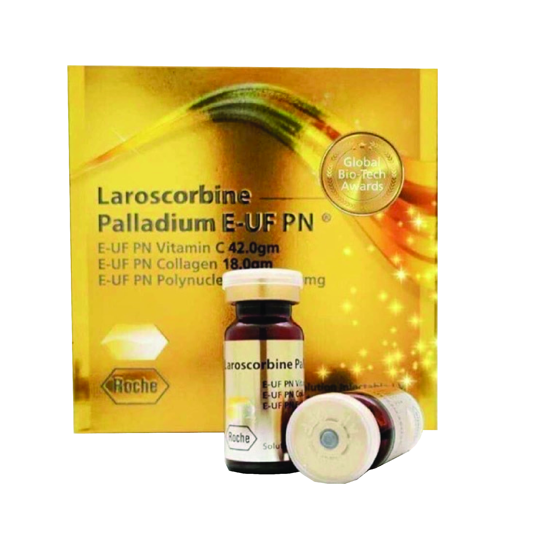 Laroscorbine Palladium E-UF PN Vitamin C (42g) & Collagen (18g) – Gold Box [10 Sessions]
