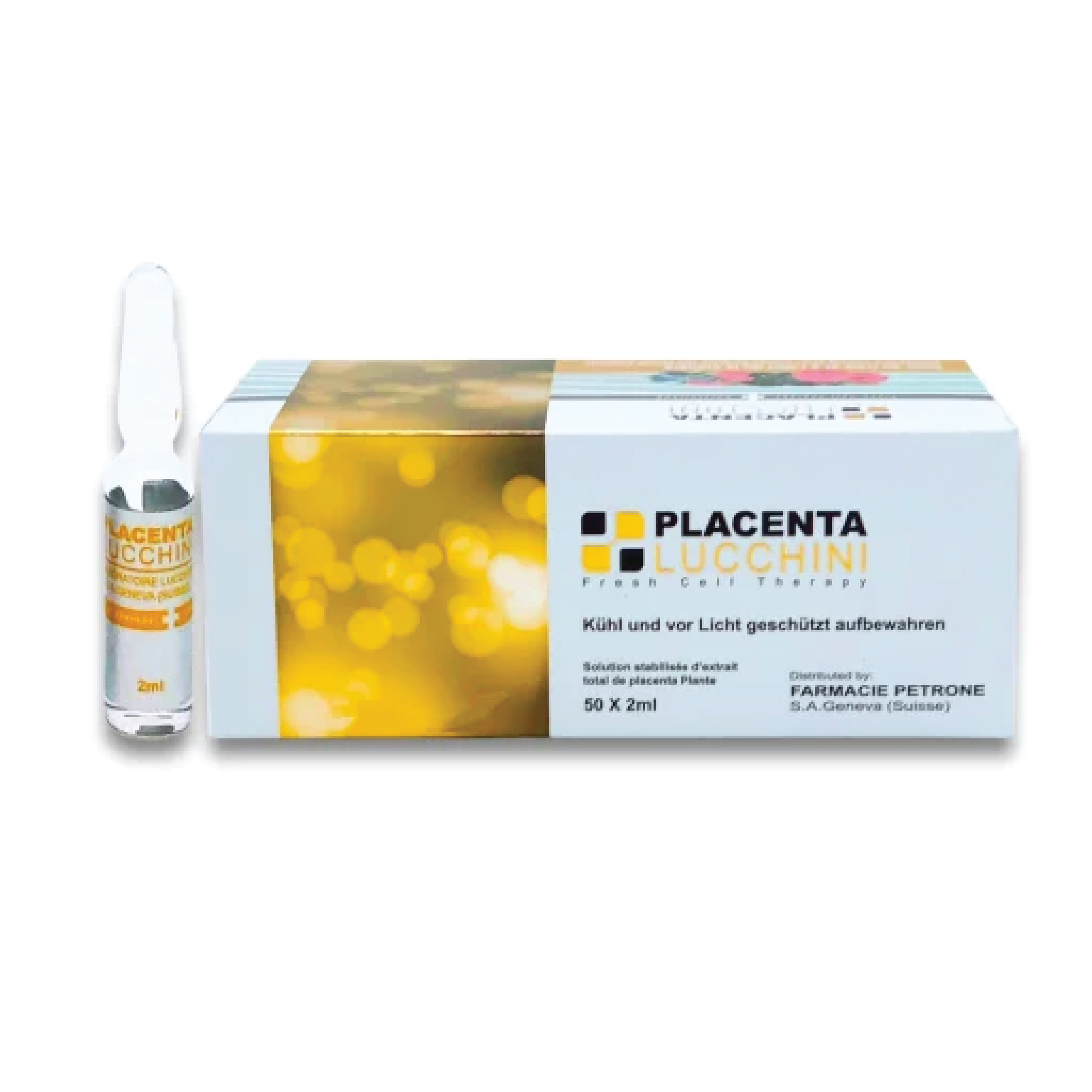 Lucchini Placenta Fresh Cell Therapy (Plant Placenta) [50 Sessions]