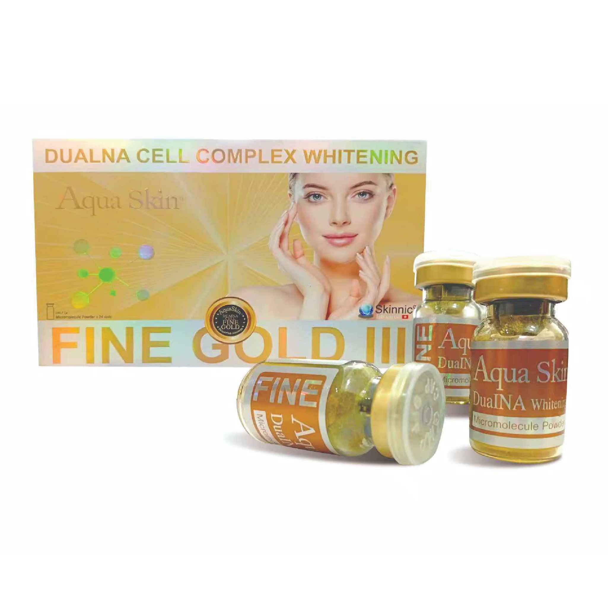 Aqua Skin Fine Gold III DualNA Cell Complex Whitening Injection [24 Sessions]