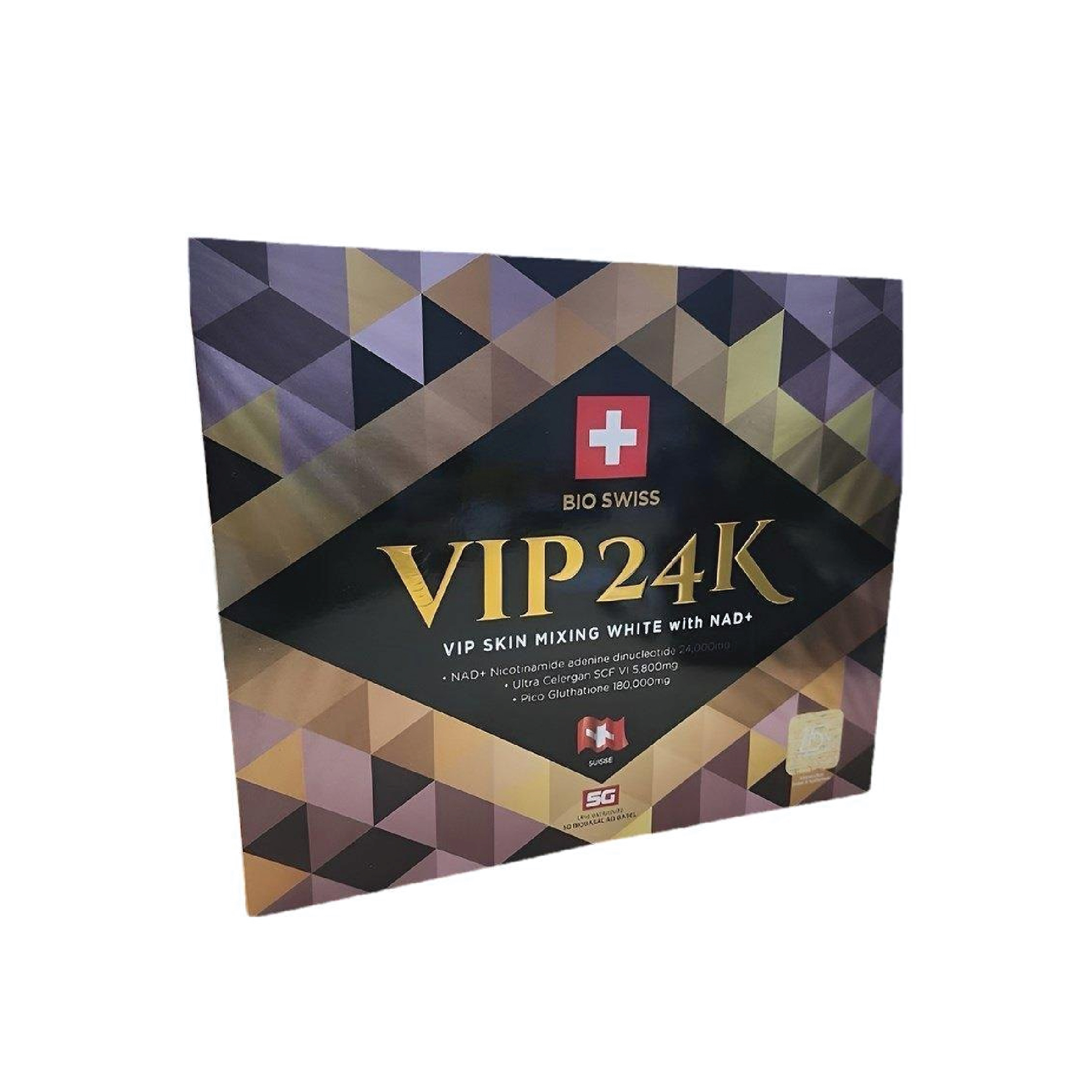 Bio Swiss VIP 24K VIP Skin Mixing White With NAD+ Whitening Injection [04 Sessions]